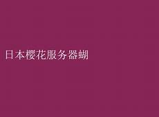 日本看中国互联网服务器中美企业进军日本服务器 8685本网